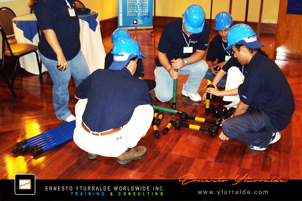Taller de trabajo en equipo Nicaragua, experiencias vivenciales para mejorar coordinación y confianza.